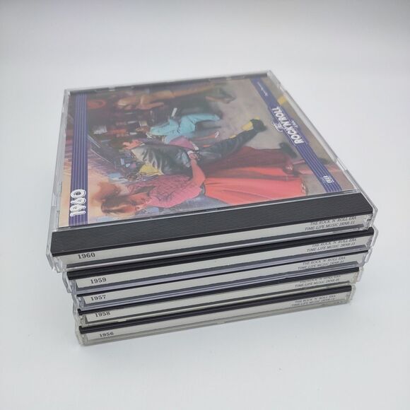 Time Life (5 CDs) The Rock 'n 'Roll Era 1956 1957 1958 1959 1960 - Picture 1 of 4